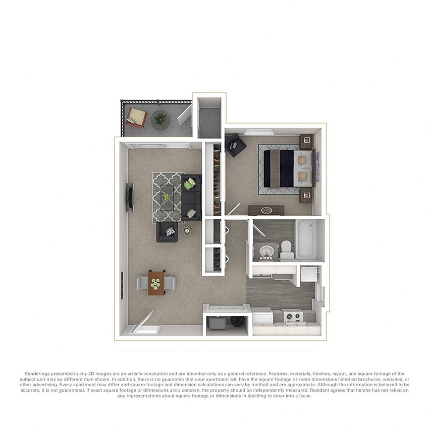1 Bedroom 1 Bath